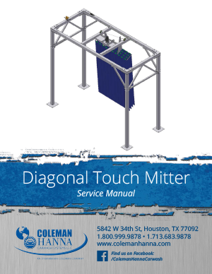diagonal touch mitter